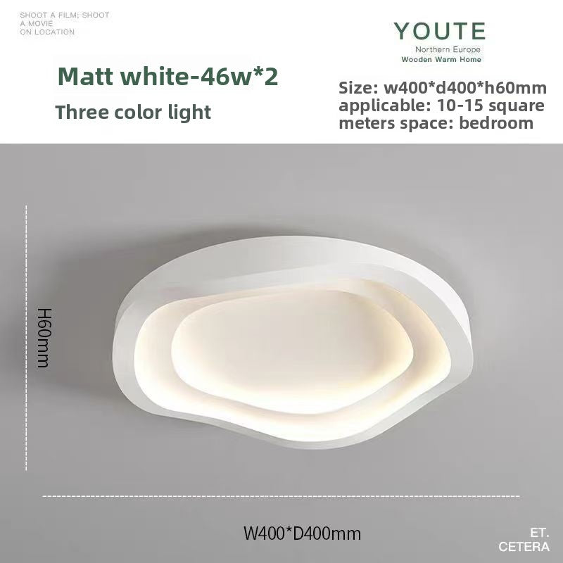 Aura Organic Geometric Flush Mount