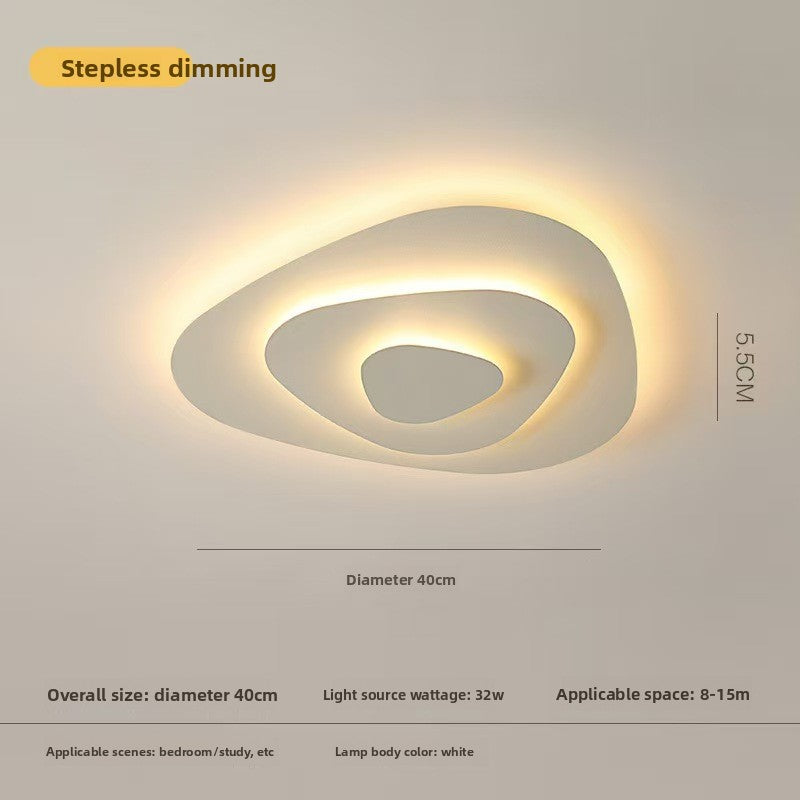 Aura Organic Geometric Flush Mount