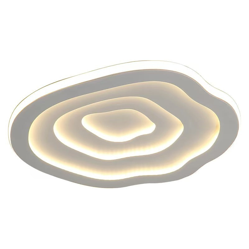 Aura Organic Geometric Flush Mount