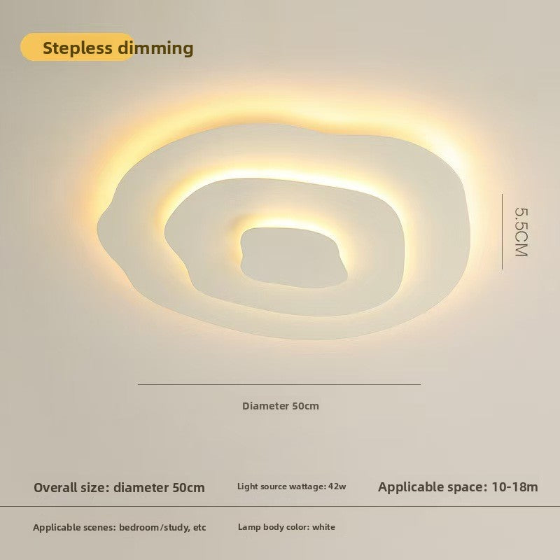 Aura Organic Geometric Flush Mount